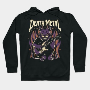 Death Metal Satanic Baphomet Cat Hoodie